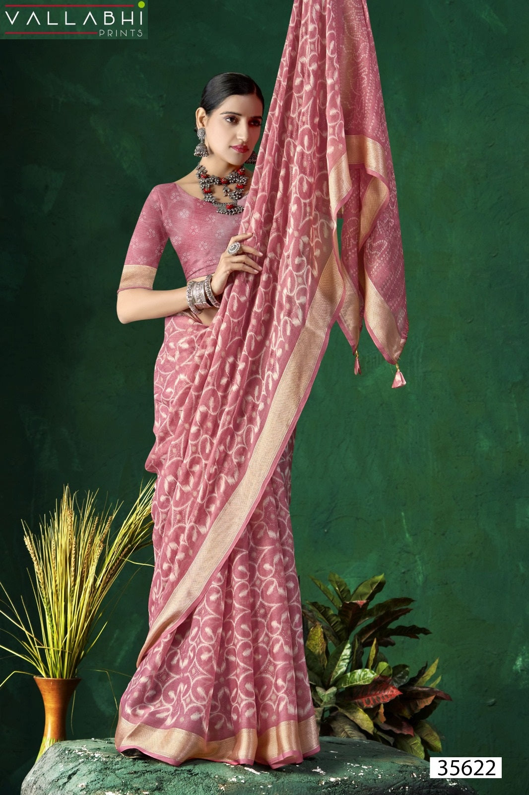 Elvisha Vallabhi Prints Chiffon Sarees Wholesaler Ahmedabad