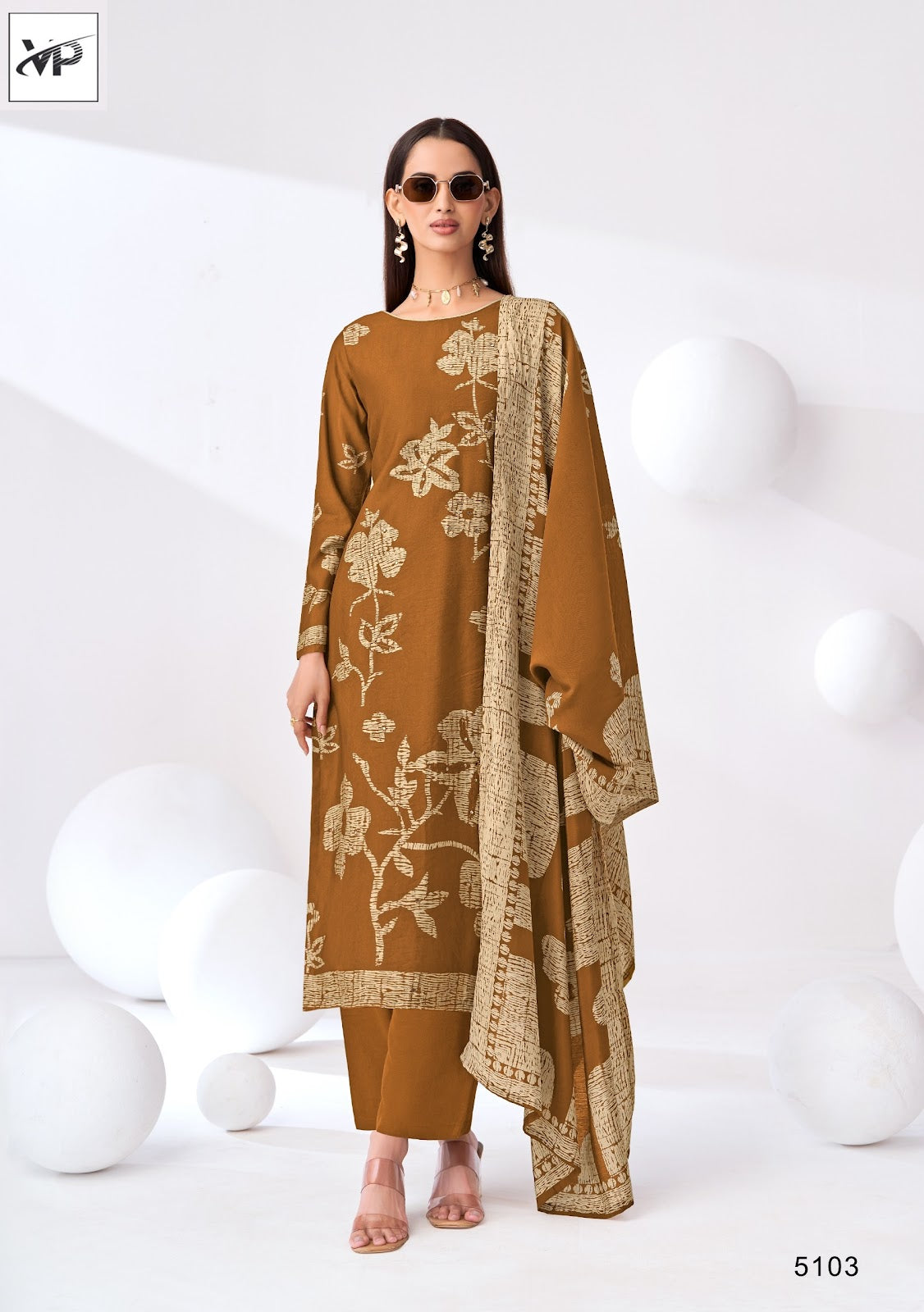 Ember Vp Brand Muslin Karachi Salwar Suits Wholesaler