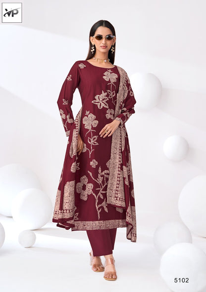 Ember Vp Brand Muslin Karachi Salwar Suits Wholesaler