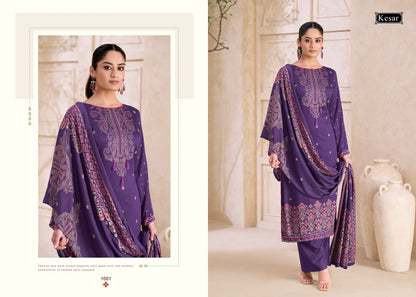 Emberly 4 Kesar Gaji Satin Karachi Salwar Suits Wholesale Price