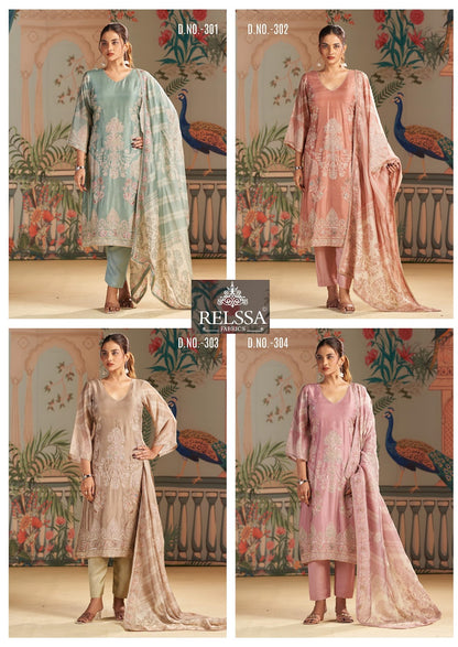 Emerald 3 Relssa Fabrics Pant Style Suits Manufacturer