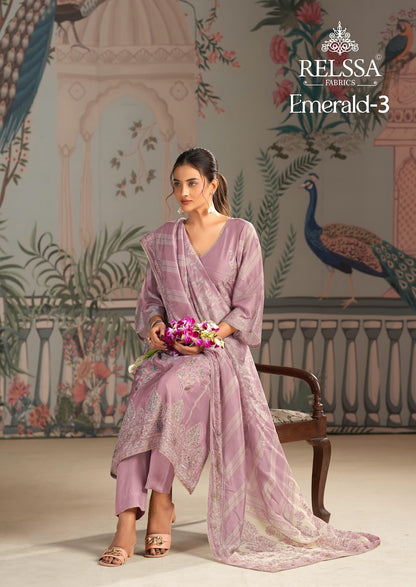 Emerald 3 Relssa Fabrics Pant Style Suits Manufacturer