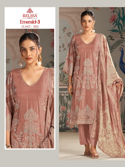Emerald 3 Relssa Fabrics Pant Style Suits Manufacturer