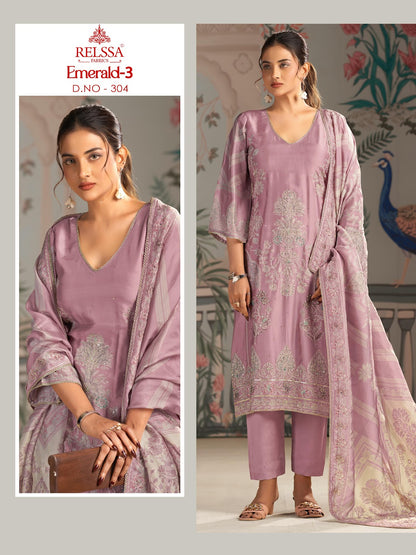 Emerald 3 Relssa Fabrics Pant Style Suits Manufacturer