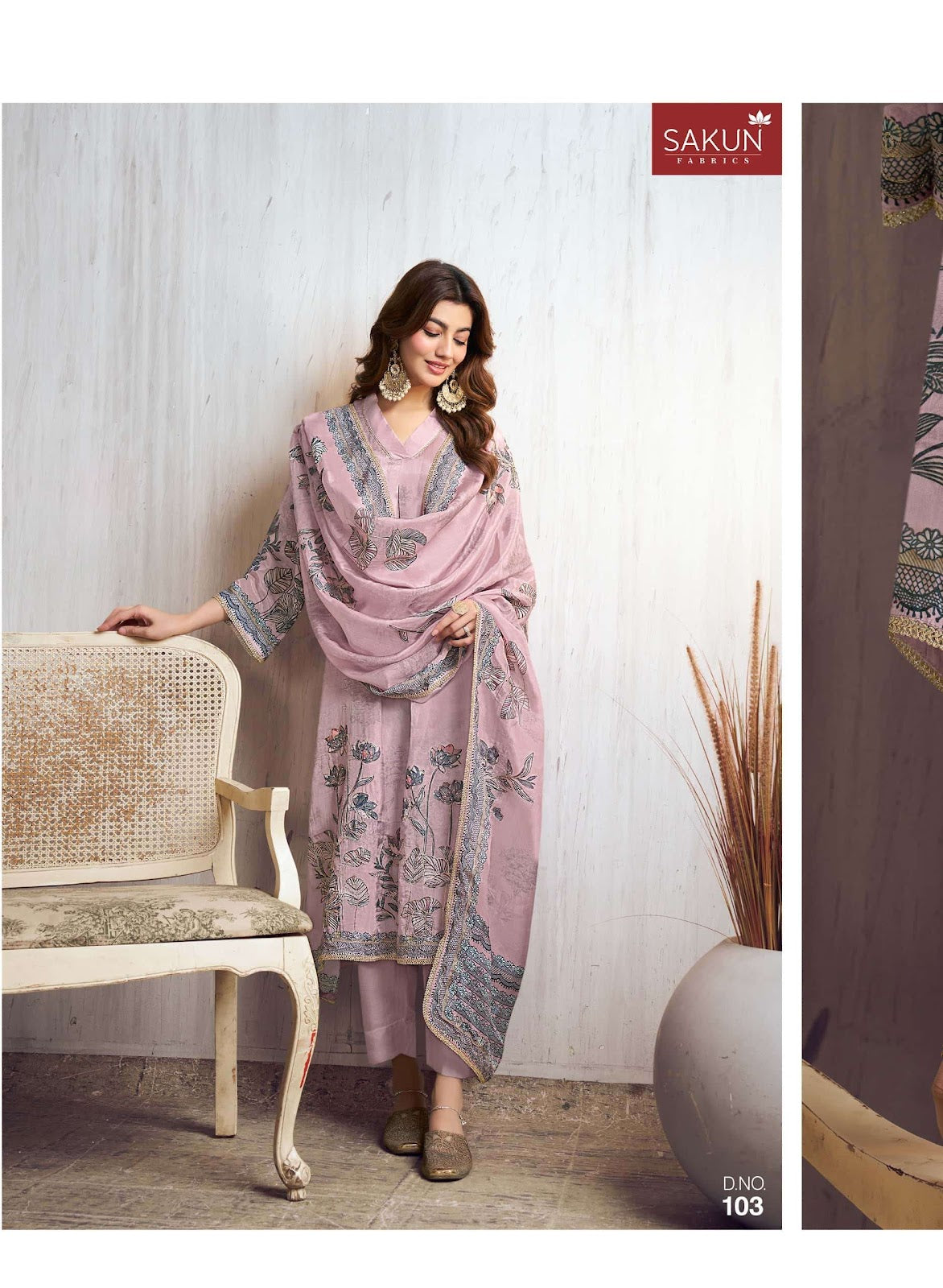 Emerald Sakun Silk Pant Style Suits Manufacturer Gujarat