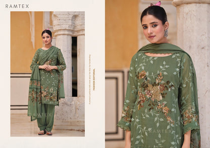 Emilea Ramtex Organza Pant Style Suits Wholesale