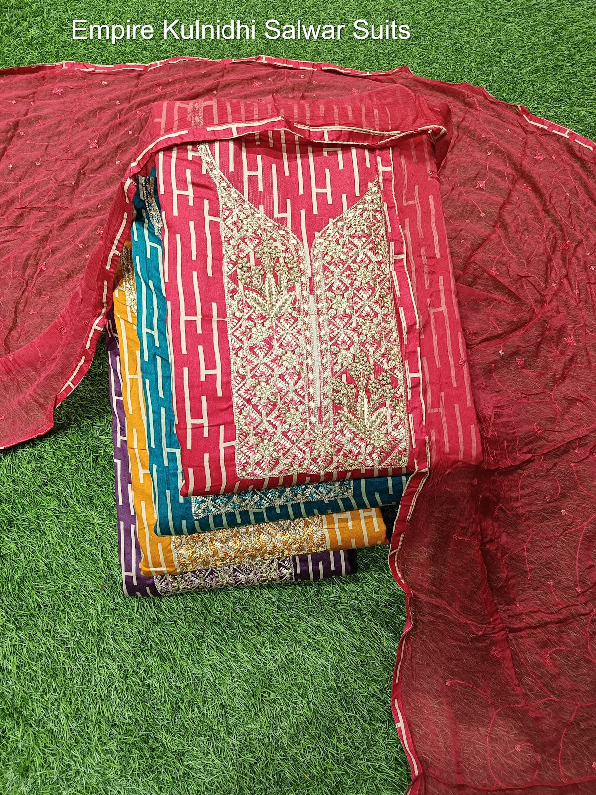 Empire Kulnidhi Pure Jam Salwar Suits Wholesale Price