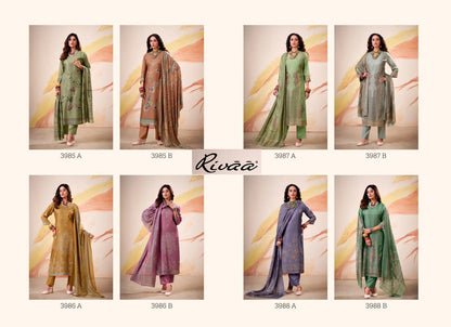 Ena Rivaa Pashmina Suits Exporter Gujarat