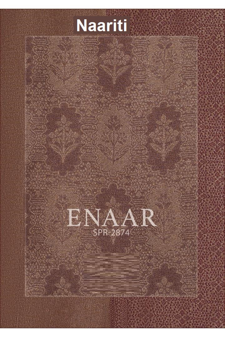 Enaar 2874 Naariti Silk Jacquard Pant Style Suits Wholesaler Gujarat