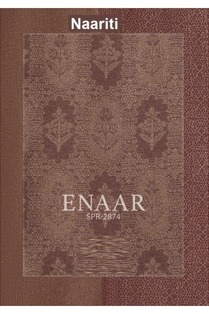 Enaar 2874 Naariti Silk Jacquard Pant Style Suits Wholesaler Gujarat