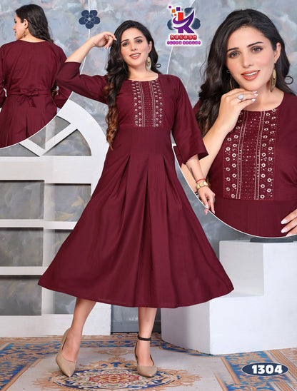 Endless Charm Mlm Kalash Lifestyle Anarkali Kurtis Exporter Gujarat