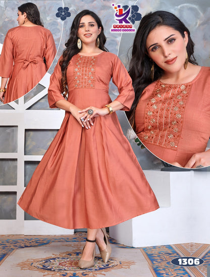 Endless Charm Mlm Kalash Lifestyle Anarkali Kurtis Exporter Gujarat