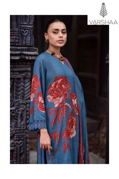 Enigma Varshaa Viscose Pashmina Suits Wholesale Rate