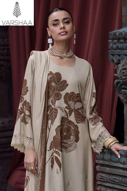 Enigma Varshaa Viscose Pashmina Suits Wholesale Rate