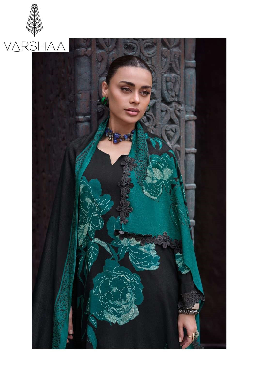 Enigma Varshaa Viscose Pashmina Suits Wholesale Rate
