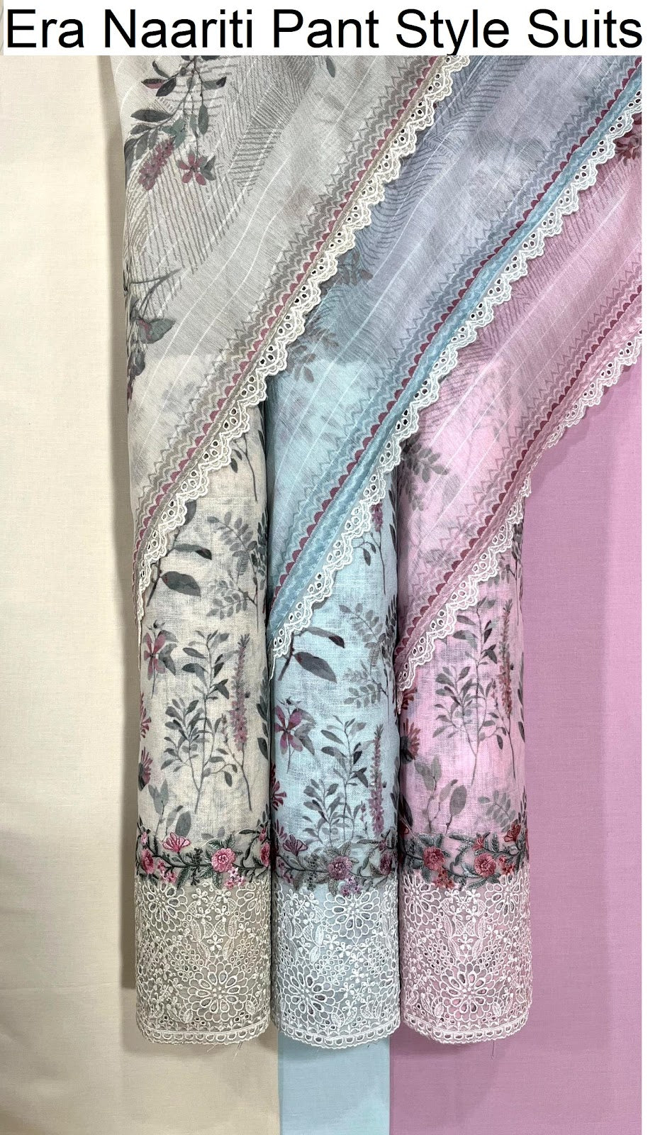 Era Naariti Linen Pant Style Suits Exporter Ahmedabad