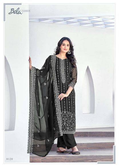 Eraya Bela Fashion Organza Pant Style Suits Wholesaler Ahmedabad