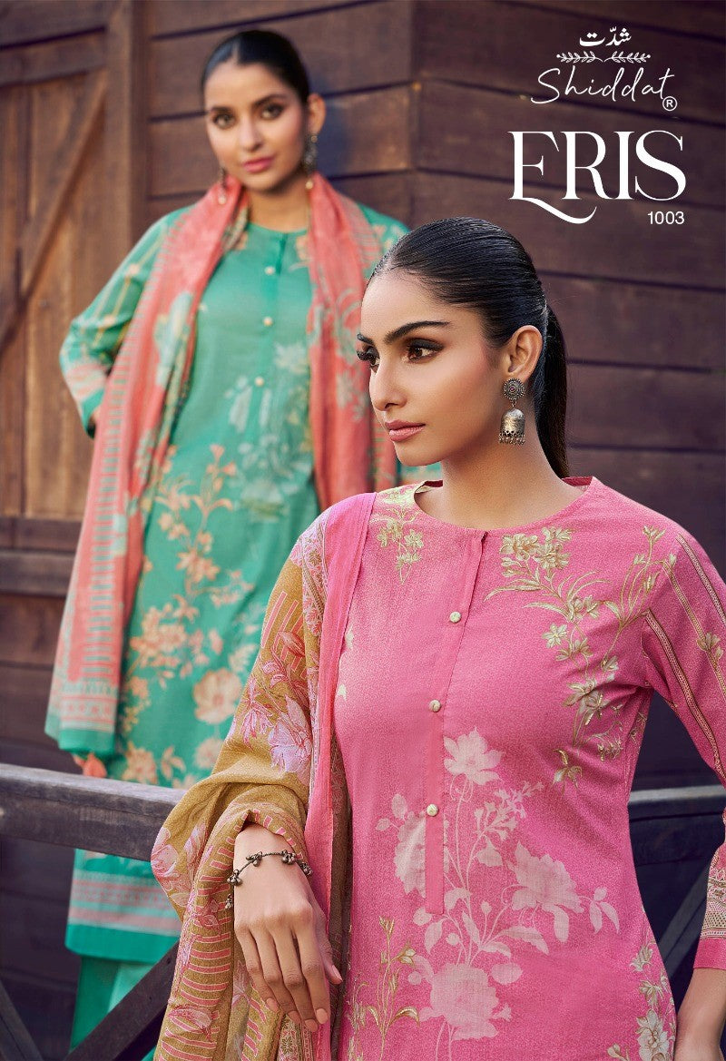 Eris 1003 Shiddat Cambric Pant Style Suits Exporter Ahmedabad
