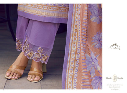 Eris 1003 Shiddat Cambric Pant Style Suits Exporter Ahmedabad