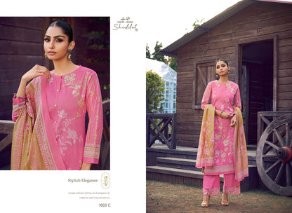 Eris 1003 Shiddat Cambric Pant Style Suits Exporter Ahmedabad