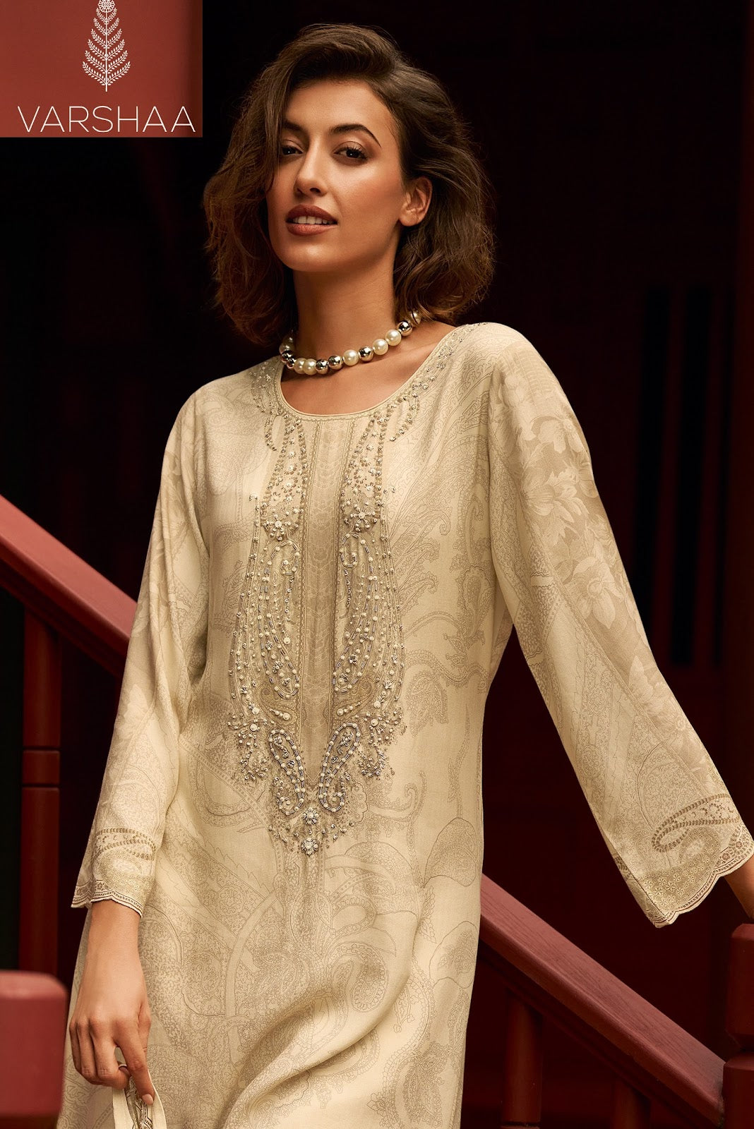 Eris Varshaa Viscose Modal Pant Style Suits Exporter Gujarat