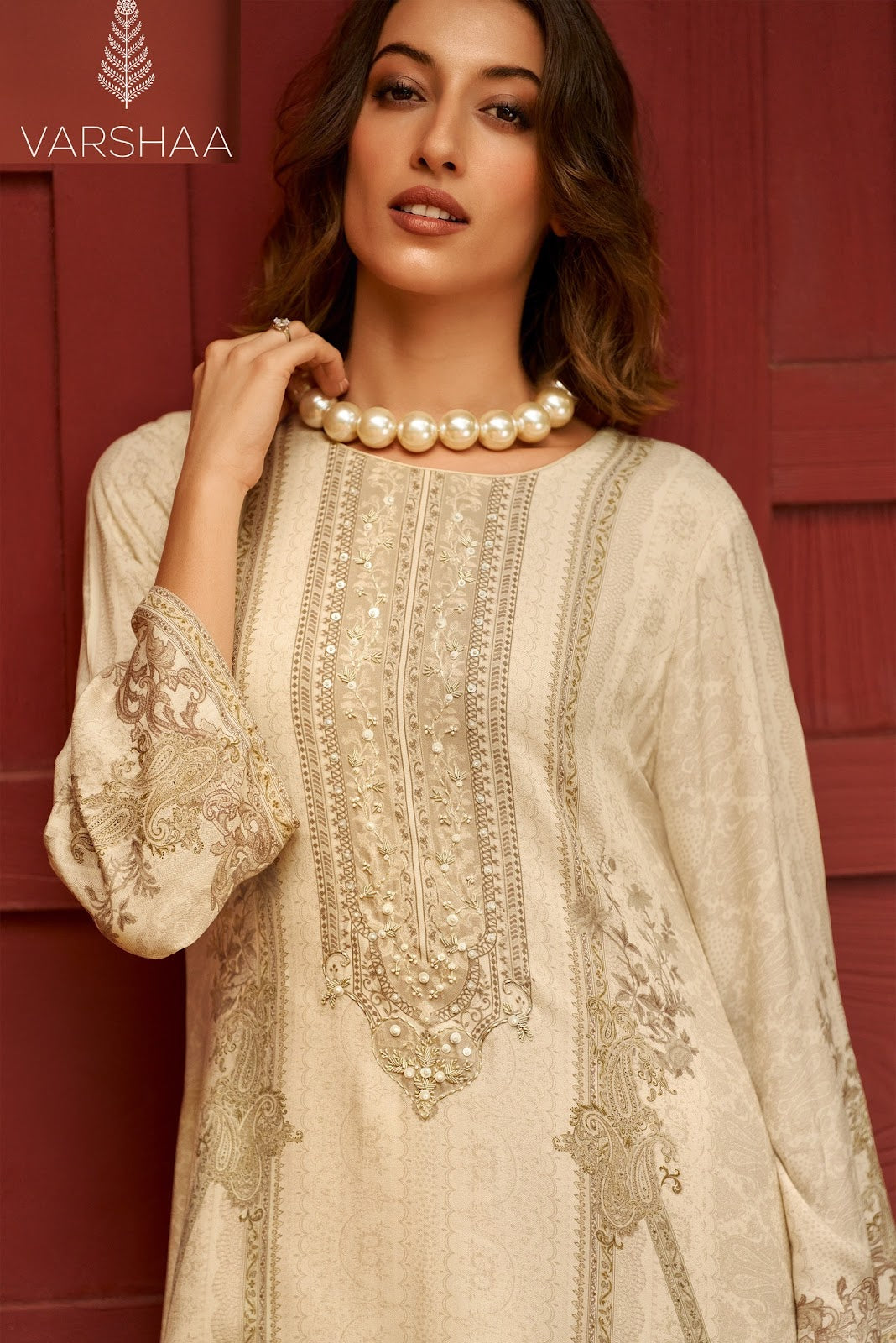 Eris Varshaa Viscose Modal Pant Style Suits Exporter Gujarat