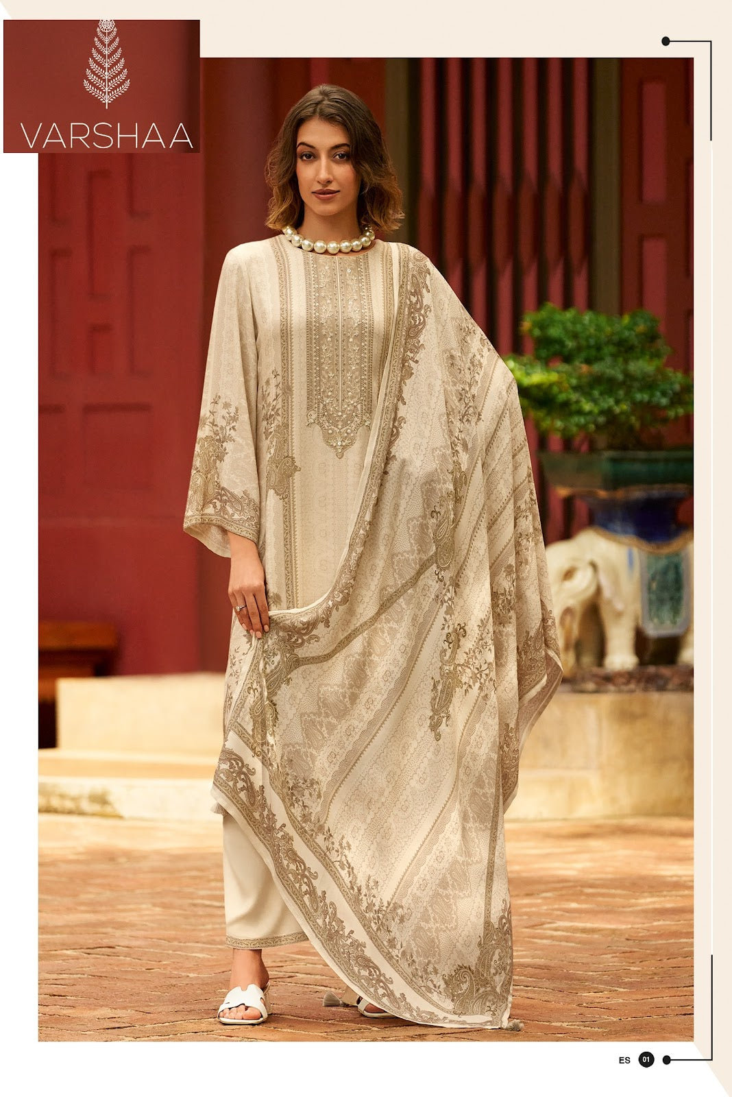 Eris Varshaa Viscose Modal Pant Style Suits Exporter Gujarat
