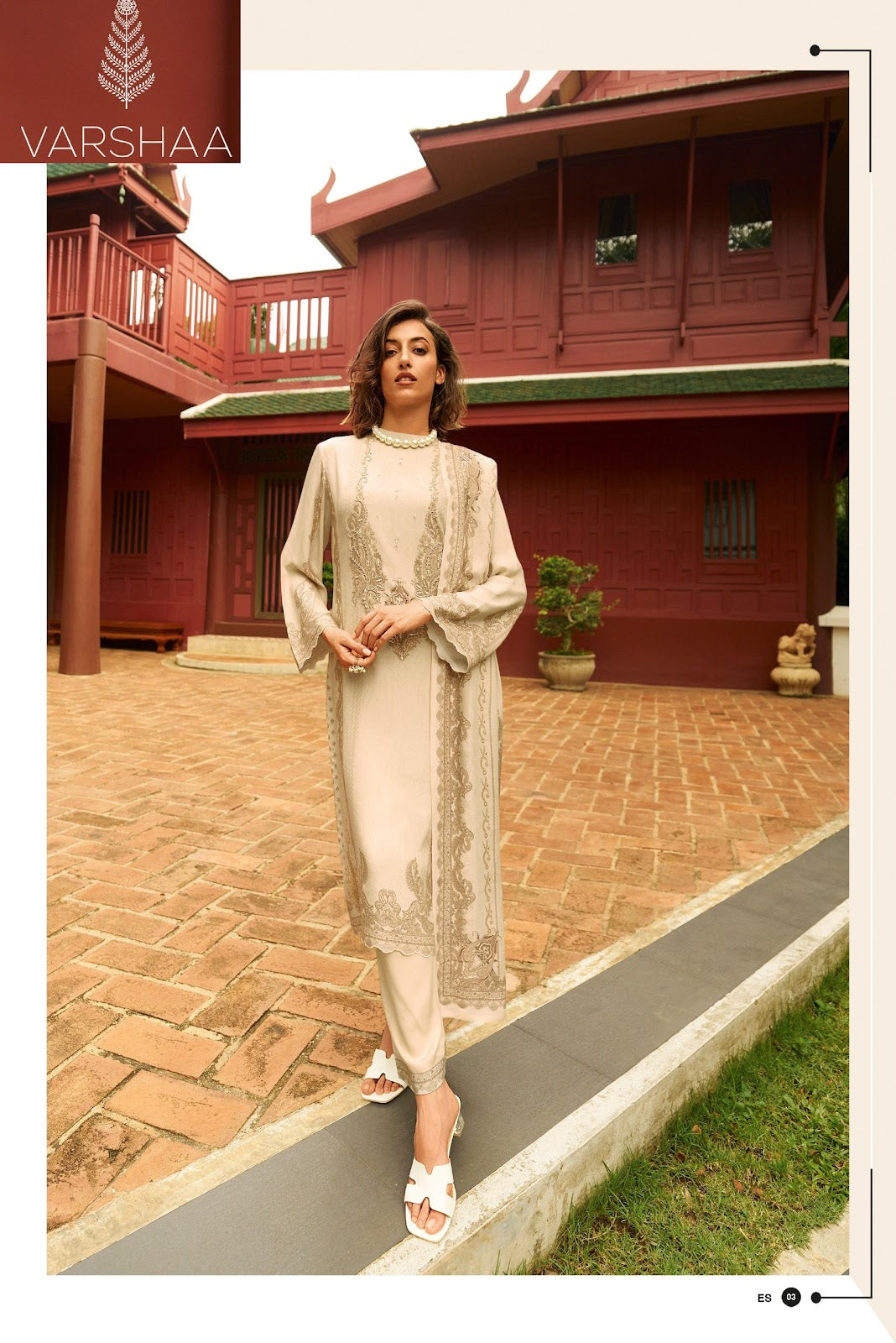 Eris Varshaa Viscose Modal Pant Style Suits Exporter Gujarat