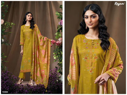 Erisha Reyna Muslin Pant Style Suits Manufacturer India