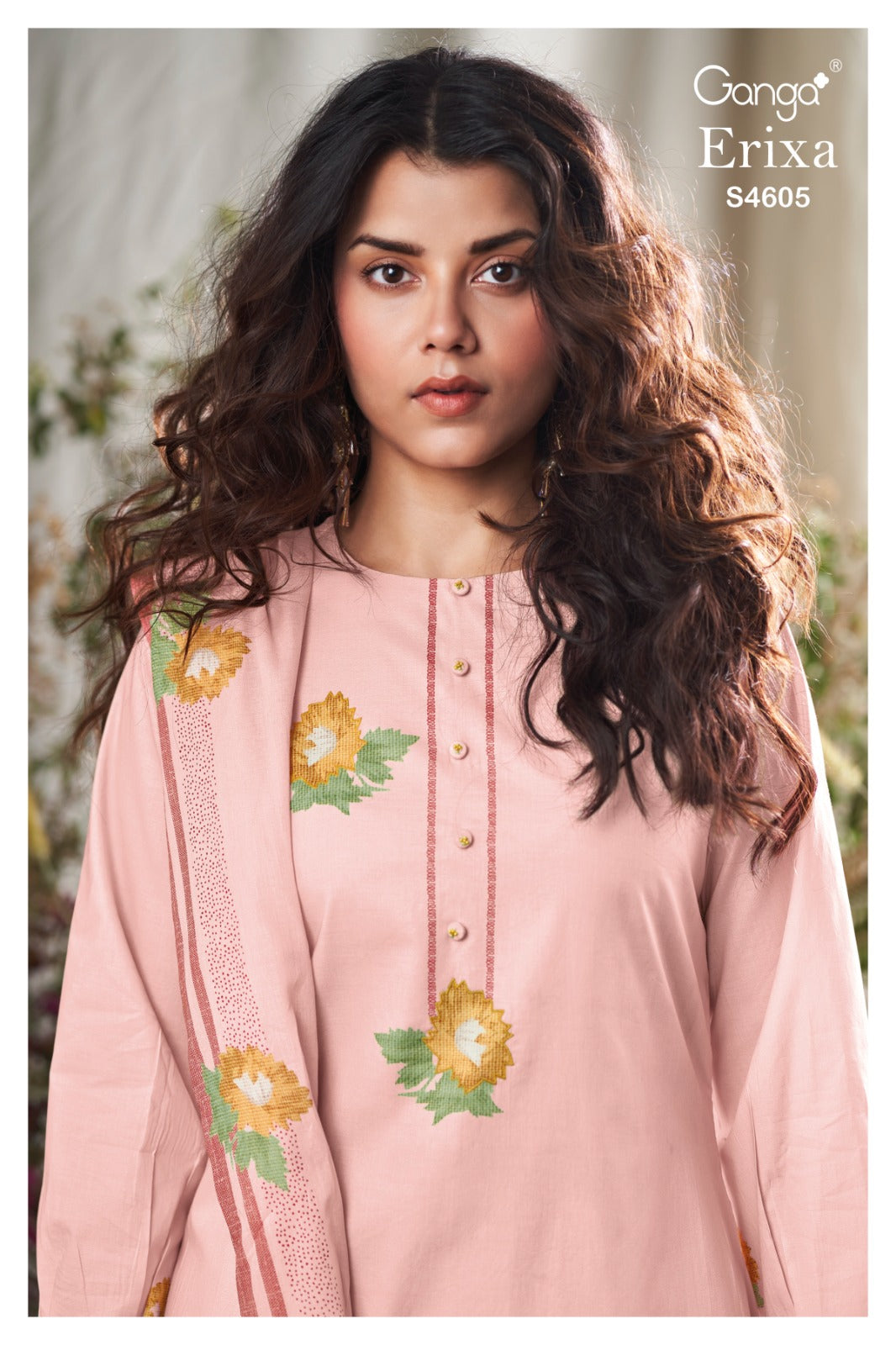 Erixa 4605 Ganga Cotton Plazzo Style Suits Wholesale Price