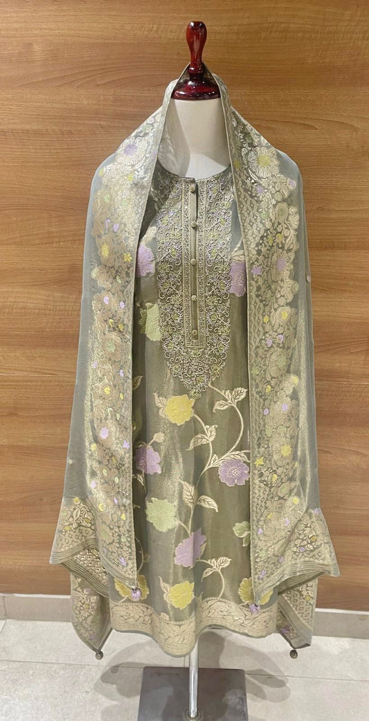 Eruma Naariti Organza Pant Style Suits Wholesale