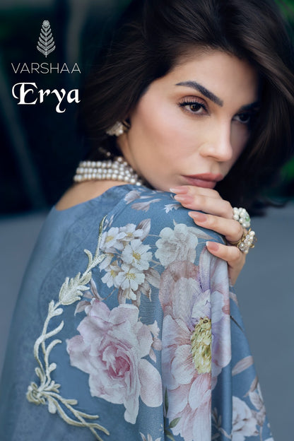 Erya Varshaa Viscose Muslin Pant Style Suits Wholesale Rate
