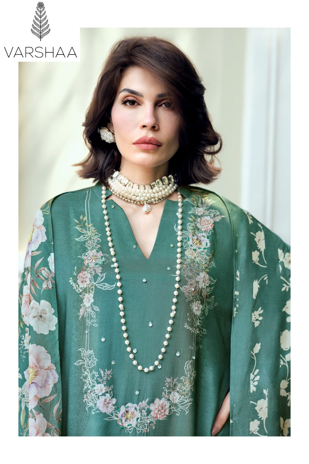 Erya Varshaa Viscose Muslin Pant Style Suits Wholesale Rate