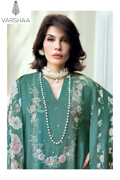 Erya Varshaa Viscose Muslin Pant Style Suits Wholesale Rate