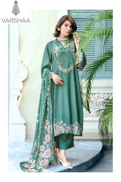 Erya Varshaa Viscose Muslin Pant Style Suits Wholesale Rate