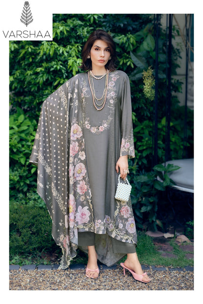 Erya Varshaa Viscose Muslin Pant Style Suits Wholesale Rate