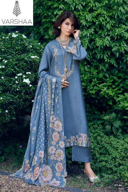 Erya Varshaa Viscose Muslin Pant Style Suits Wholesale Rate