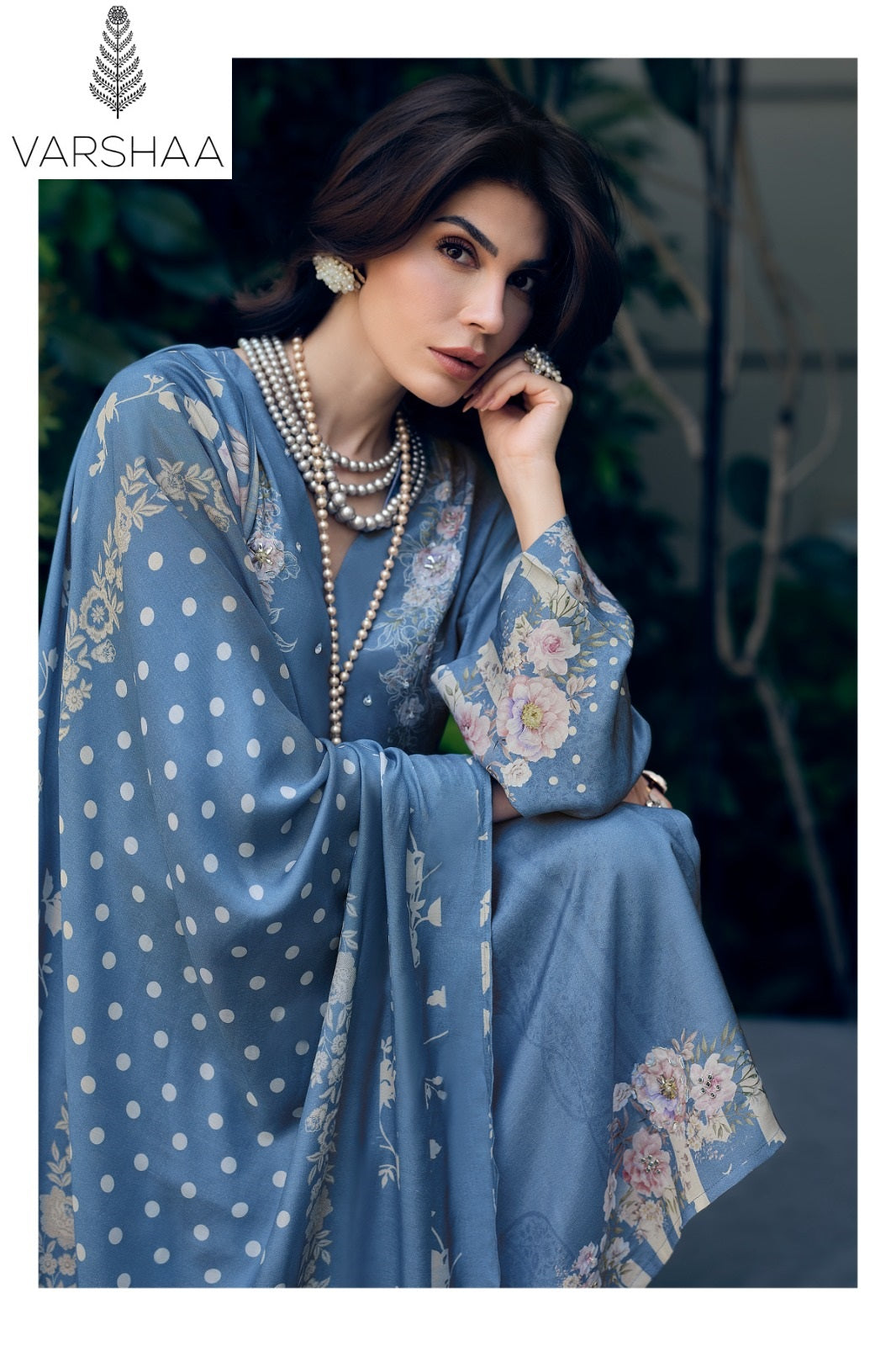 Erya Varshaa Viscose Muslin Pant Style Suits Wholesale Rate