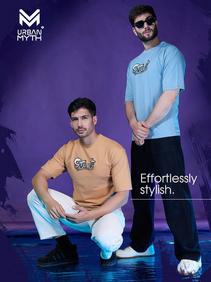 Es-110 Elevate Series Urban Myth Cotton Looper Mens Tshirts Exporter