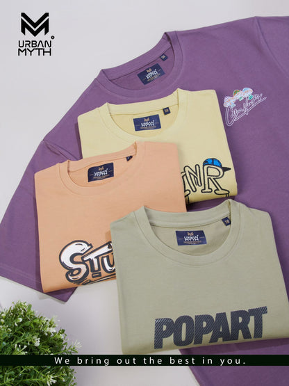 Es-110 Elevate Series Urban Myth Cotton Looper Mens Tshirts Exporter