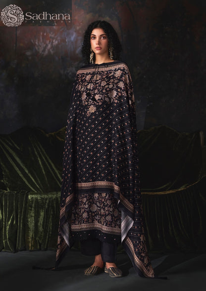 Esha Sadhana Viscose Pashmina Suits Wholesaler Ahmedabad