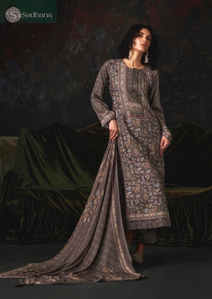 Esha Sadhana Viscose Pashmina Suits Wholesaler Ahmedabad