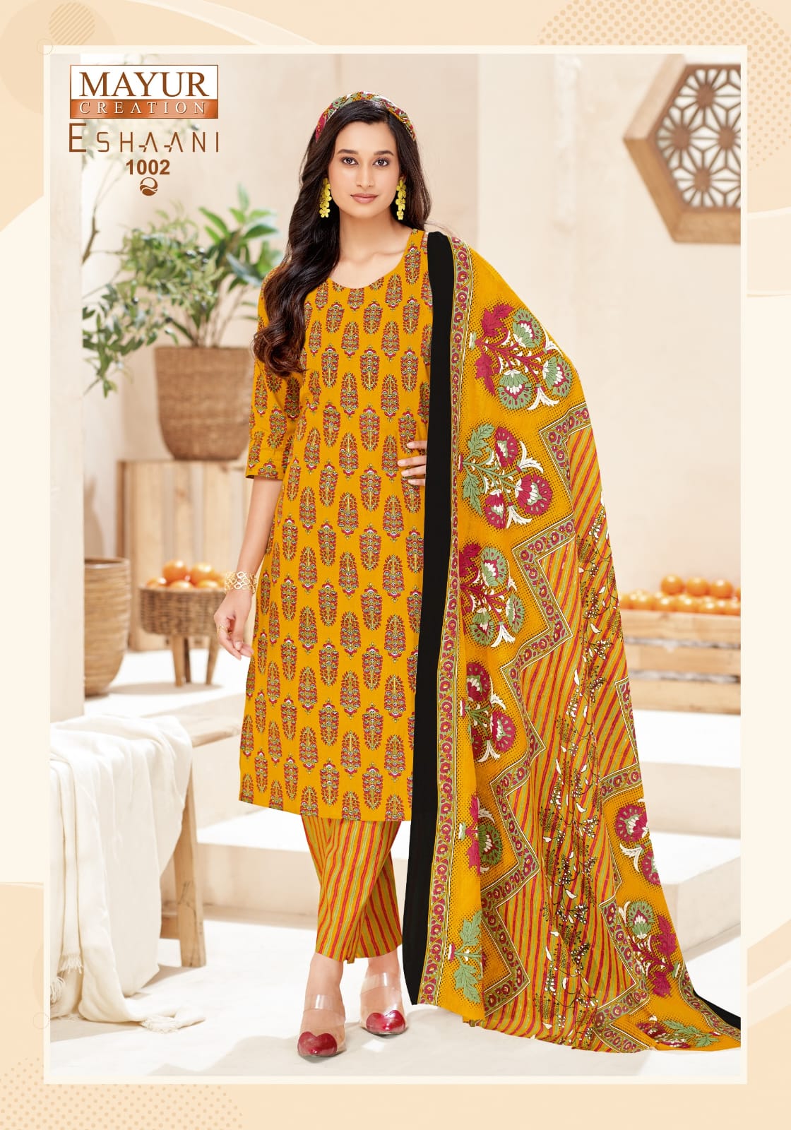 Eshaani Vol 1 Mayur Creation Cotton Dress Material Manufacturer Ahmedabad – Kavya Style Plus