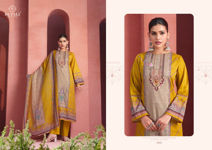 Eshika Rupali Jam Satin Karachi Salwar Suits Exporter
