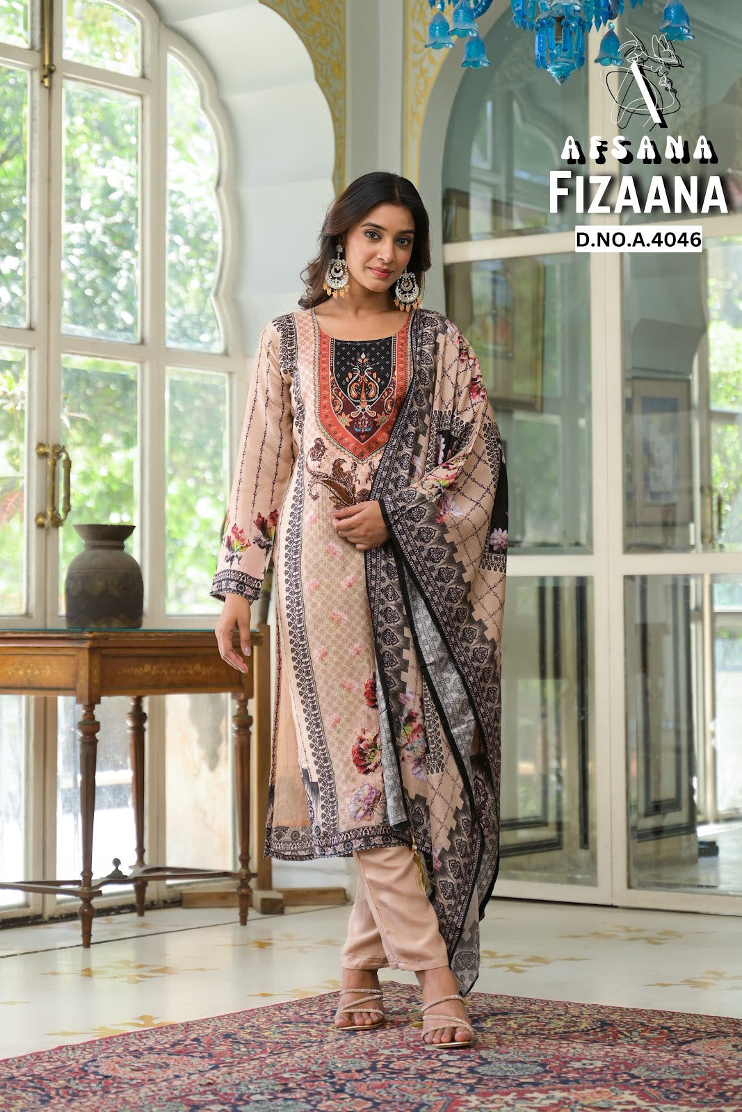 Eshmira Afsana Pure Muslin Pakistani Readymade Suits Wholesaler