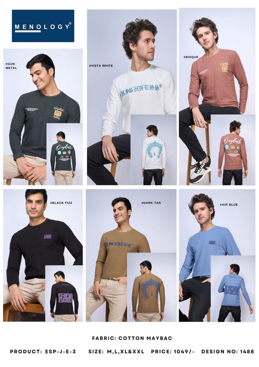 Esp J E 3 Menology Cotton Mens Tshirts Supplier India