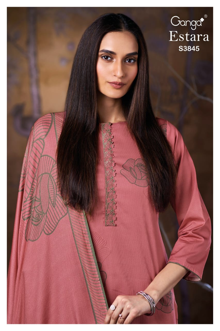 Estara 3845 Ganga Plazzo Style Suits Exporter