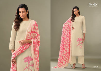 Estiva Omtex Cotton Pant Style Suits Manufacturer Gujarat