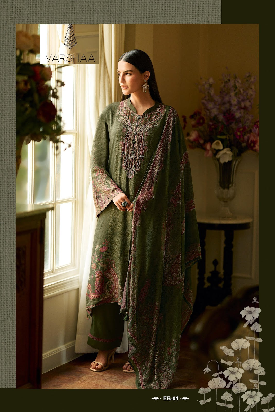 Eternal Buds Varshaa Pashmina Suits Wholesaler India