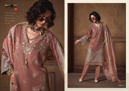 Eternel Rangati Prints Pashmina Suits Wholesaler India